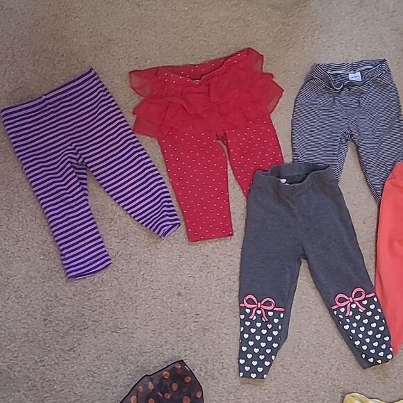 9-12 months clothing lot pajamas, shirts, pants and butterfly costume - Picture 6 of 6